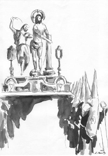Aguatintas Semana Santa