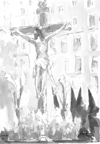 Aguatintas Semana Santa