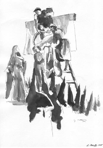 Aguatintas Semana Santa