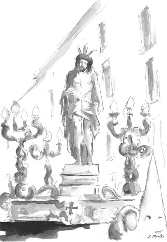 Aguatintas Semana Santa