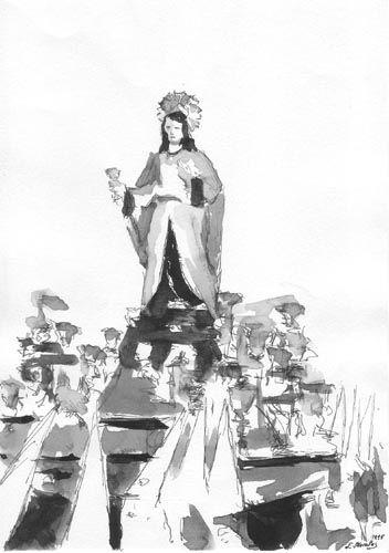 Aguatintas Semana Santa
