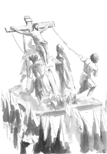 Aguatintas Semana Santa