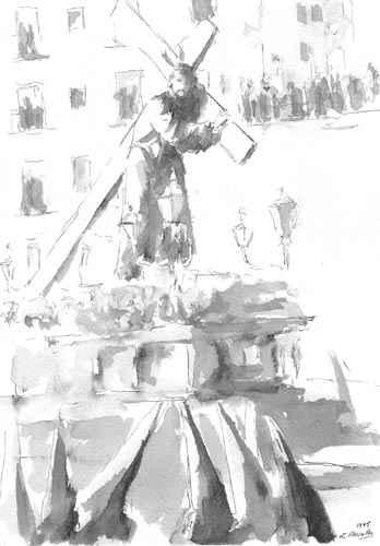 Aguatintas Semana Santa