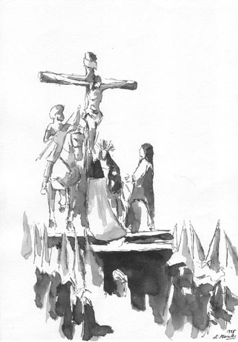 Aguatintas Semana Santa